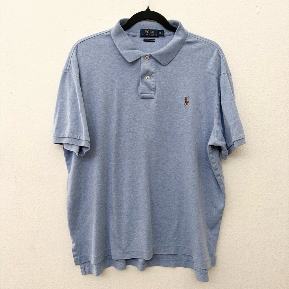 Polo Ralph Lauren Pima Soft Touch Cotton Blue Men's Size XL